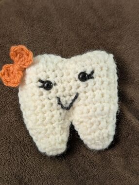 Crochet Tooth Fairy Pillow